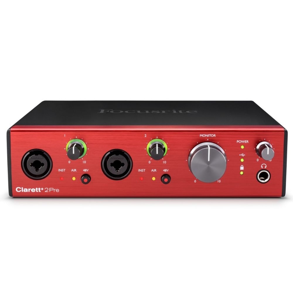 Interface De Áudio Focusrite - Clarett+ 2Pre Usb - Open Box - 1