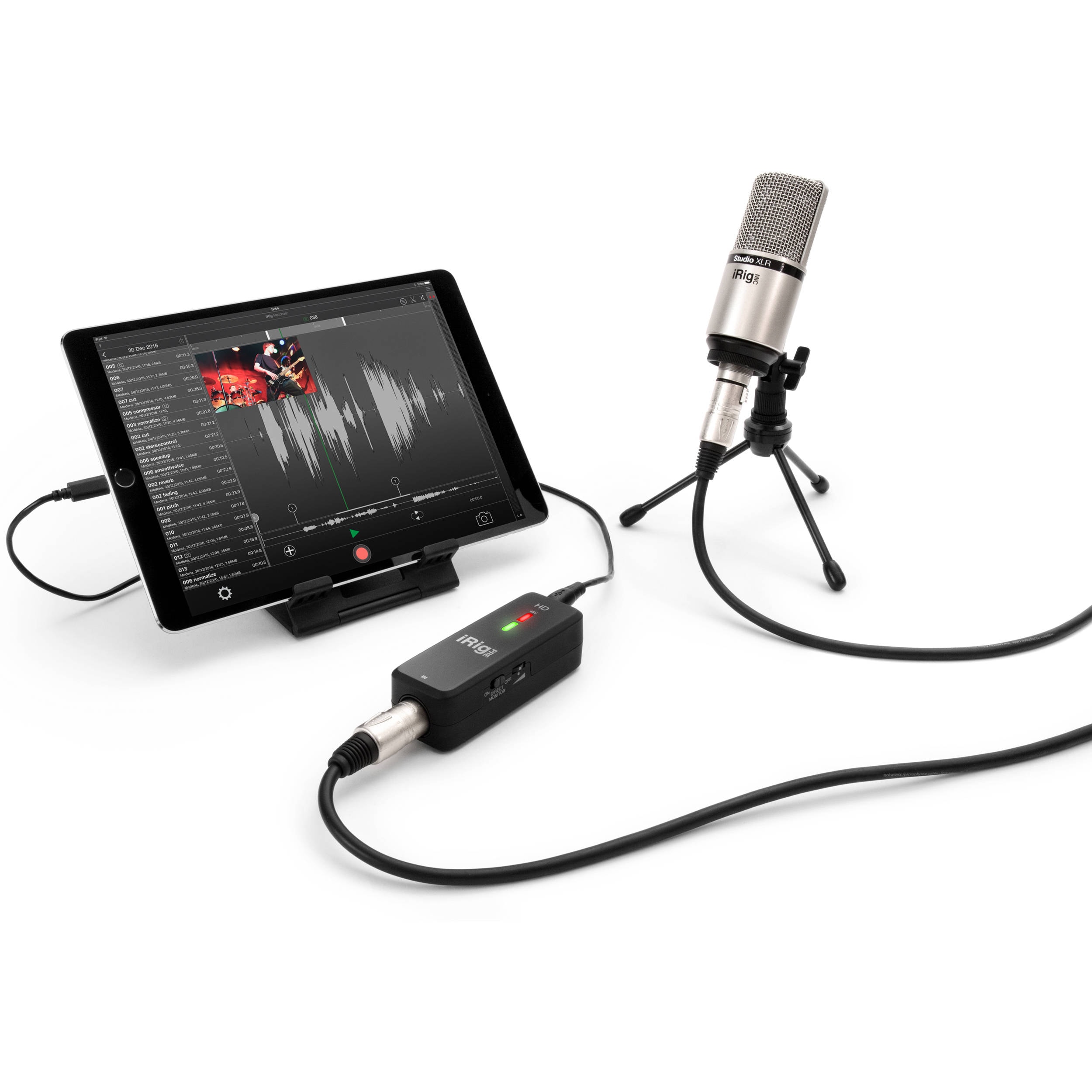 Interface de áudio Ik Multimedia iRig Pre HD