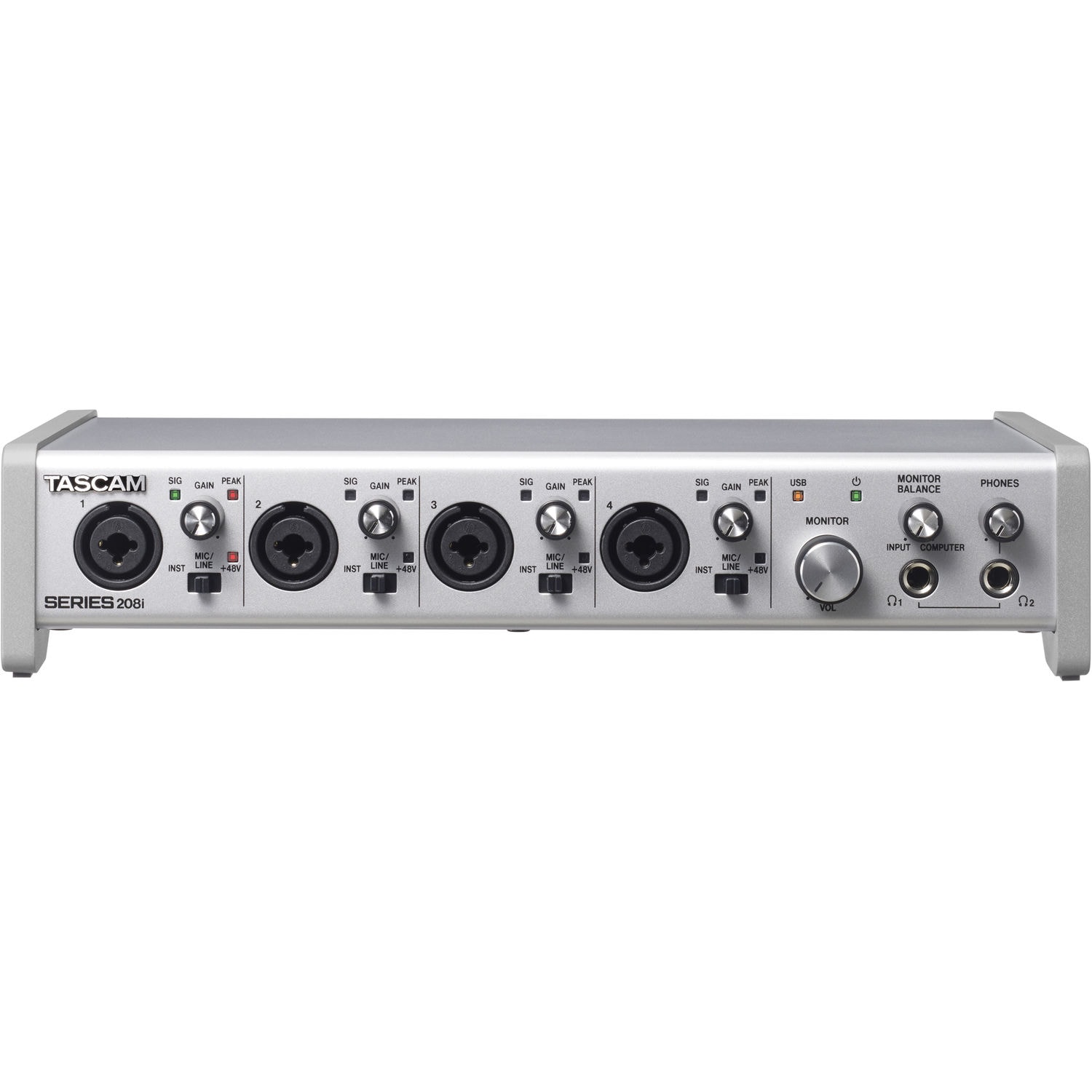 Interface de áudio TASCAM SERIES 208i