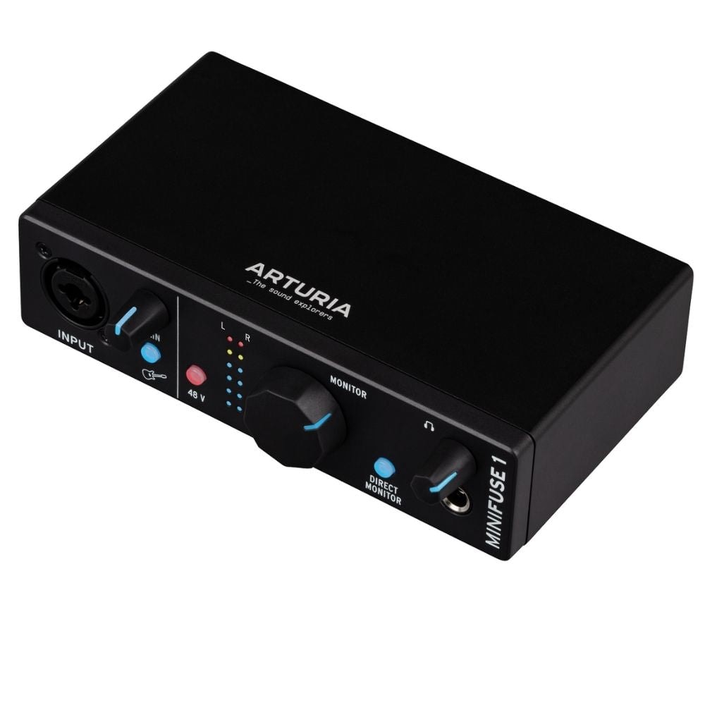 Interface de áudio USB Minifuse 2 Black Arturia com 2
