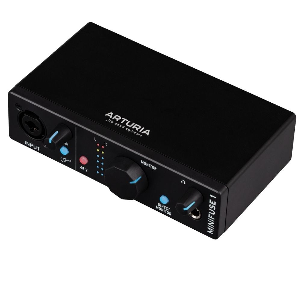 Interface de áudio USB com 1 entrada e 2 saídas Arturia Minifuse 1 Black - 1