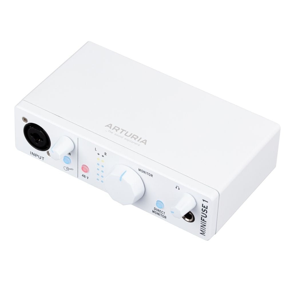 Interface de áudio USB com 1 entrada e 2 saídas Arturia