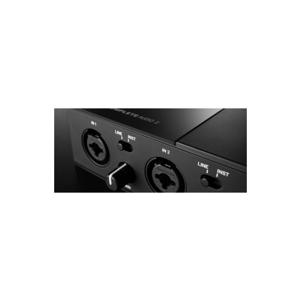 Interface de áudio USB com 2 entrada e 2 saídas Native Komplete Audio 2 - 3