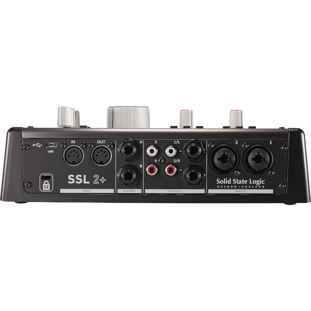 Interface de áudio USB com 2 entradas e 4 saídas e MIDI SSL 2 Plus - OPEN BOX - 2