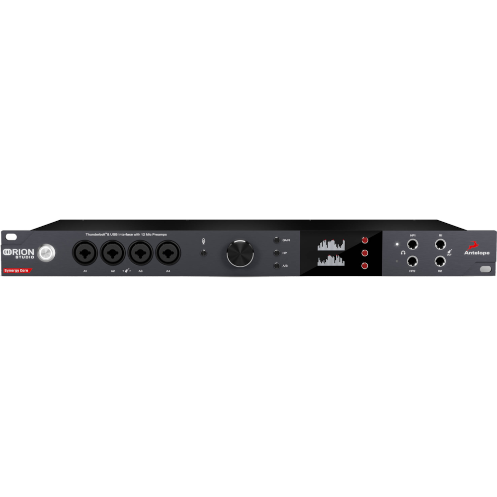 Interface de áudio USB e Thunderbolt 3 Antelope Orion Studio Synergy Core