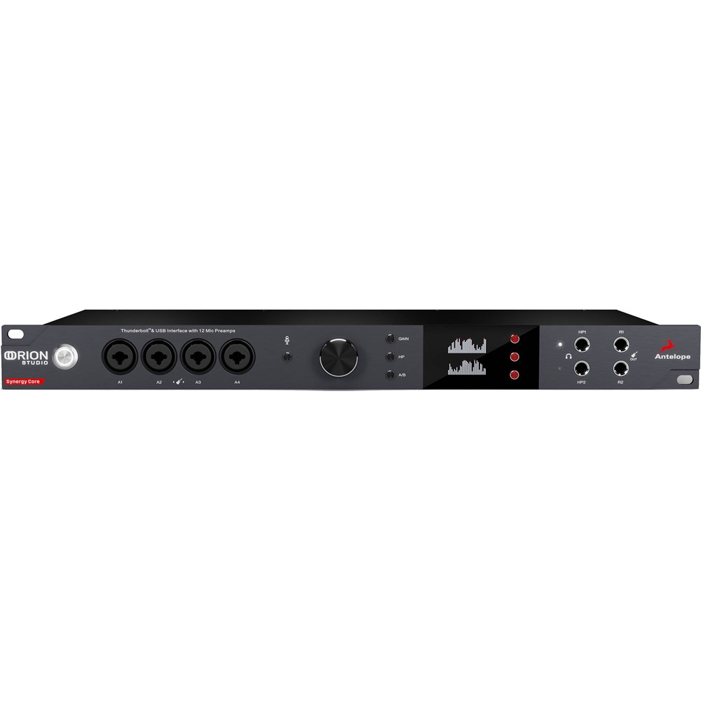 Interface de áudio USB e Thunderbolt 3 Antelope Orion Studio Synergy Core