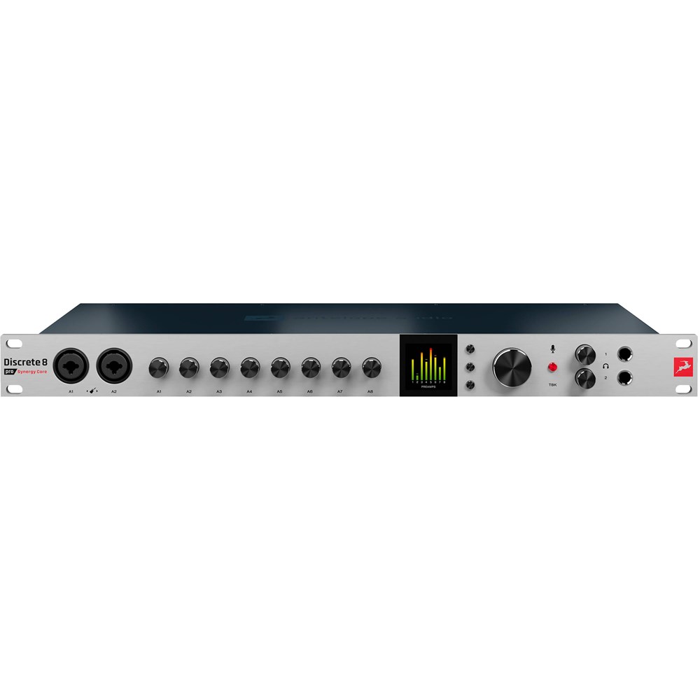 Interface de áudio USB e Thunderbolt Antelope Discrete 8 Pro Synergy Core
