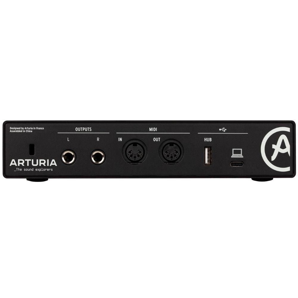 Interface de áudio USB Minifuse 2 Black Arturia com 2 entradas e 2