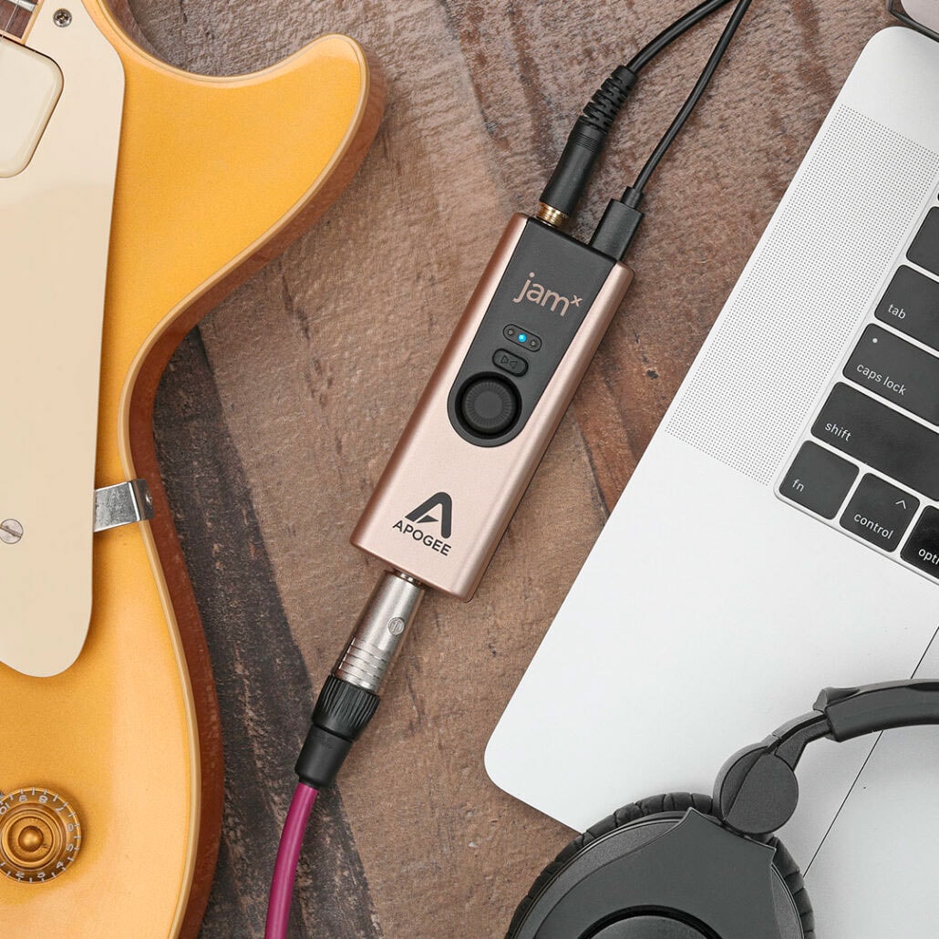 Interface de guitarra USB portátil Apogee Jam X