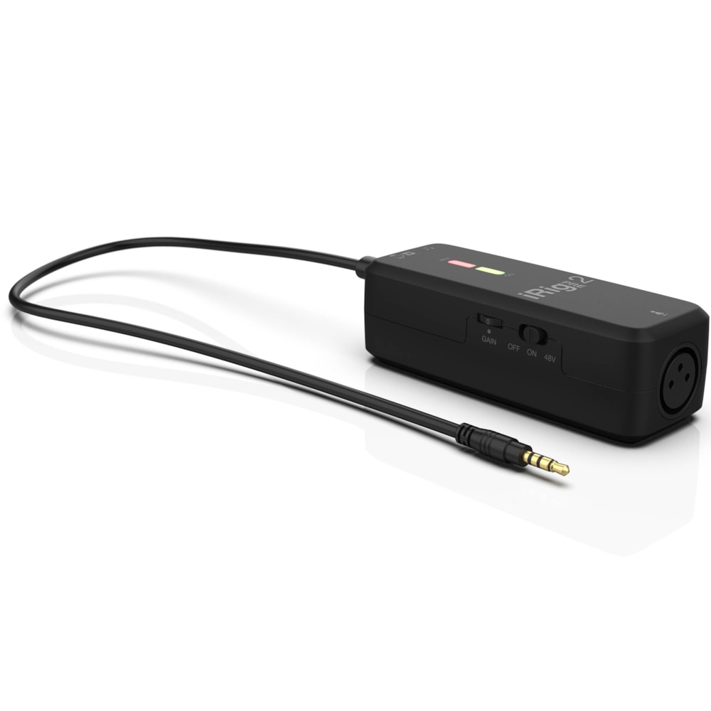 Interface de microfone Ik Multimedia Irig Pre 2 Xlr - 6