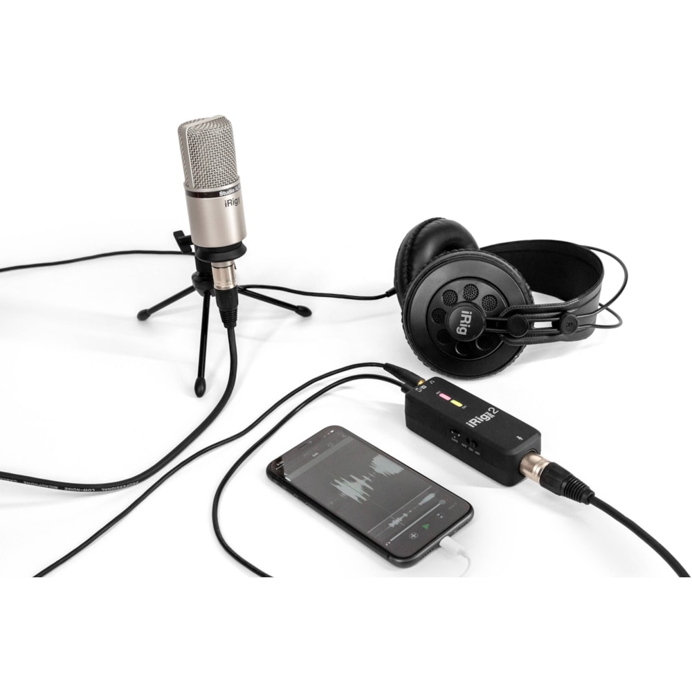 Interface de Microfone Ik Multimedia Irig Pre 2 Xlr - 8