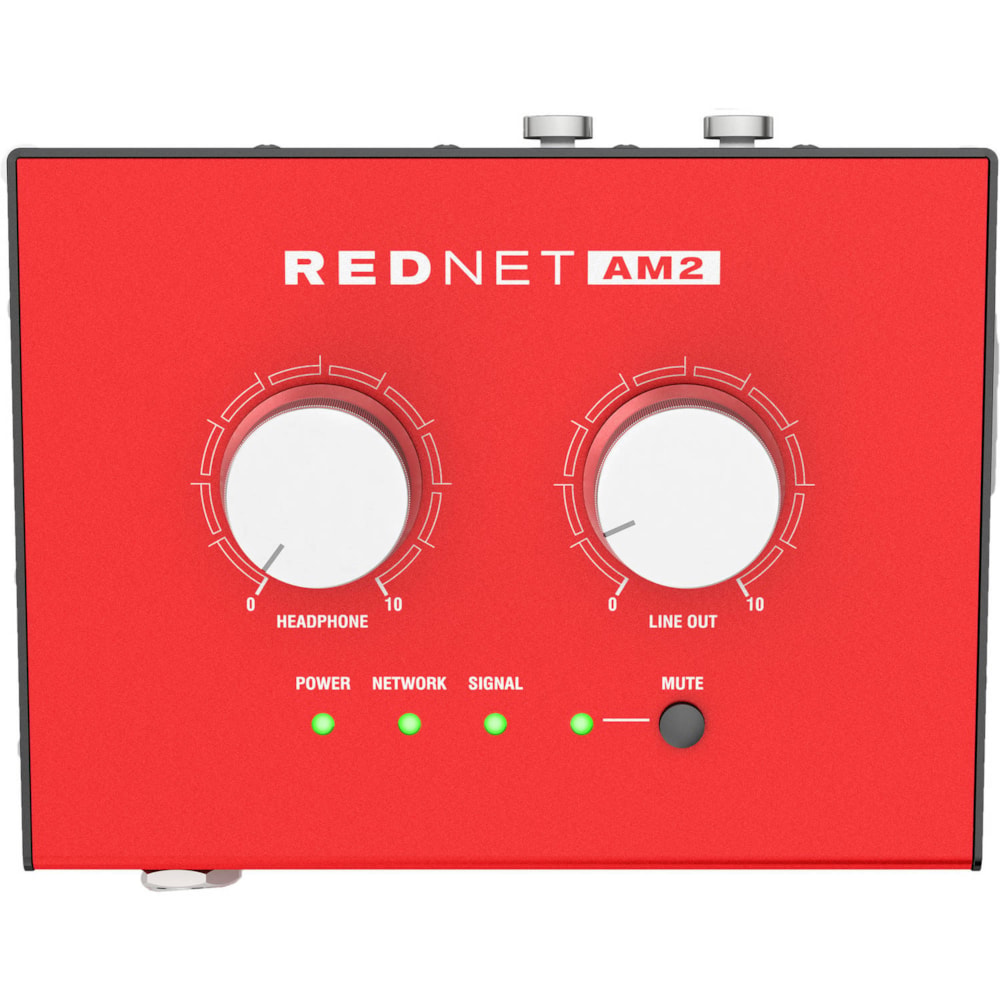 Interface para fones de ouvido DANTE Focusrite RedNet AM2 - 1