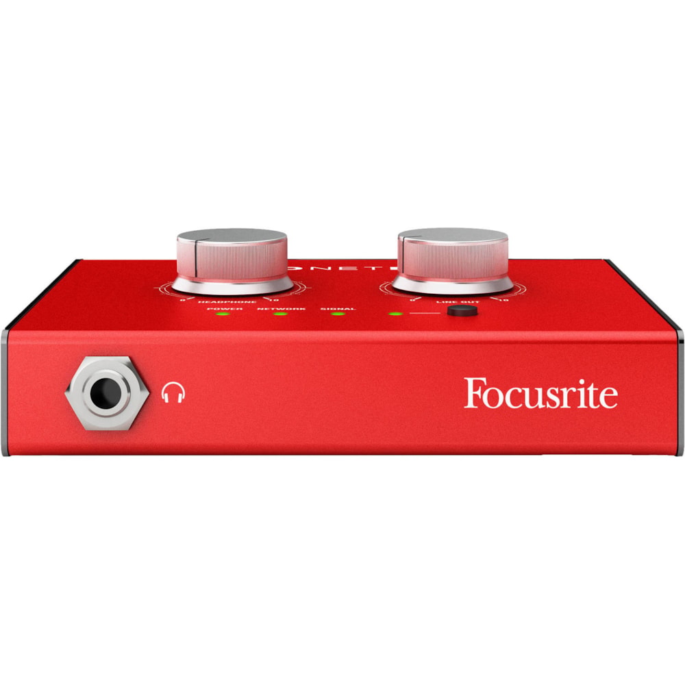 Interface para fones de ouvido DANTE Focusrite RedNet AM2 - 2