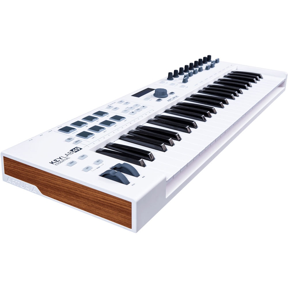 Keylab Essential 61 White Controlador Midi Arturia Open Box