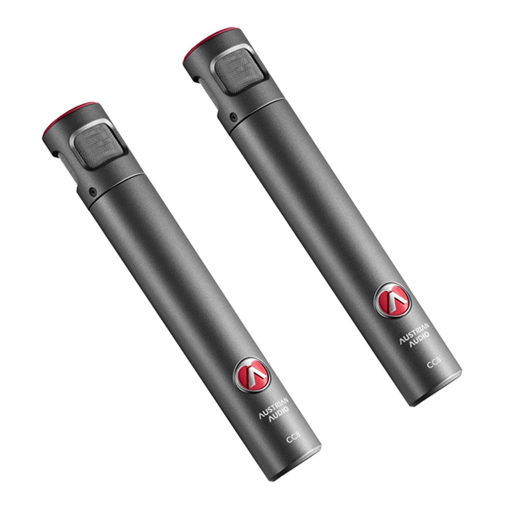 Kit de microfones condensador cardioide CC8 Austrian Audio Stereo Set