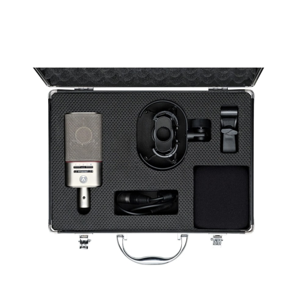 Microfone condensador Austrian Audio OC818 Studio Set Niquel