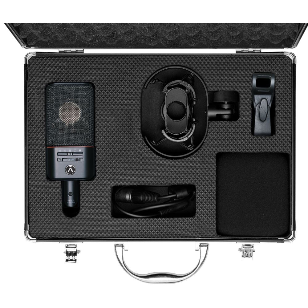 Microfone condensador Austrian Audio OC818 Studio Set Preto