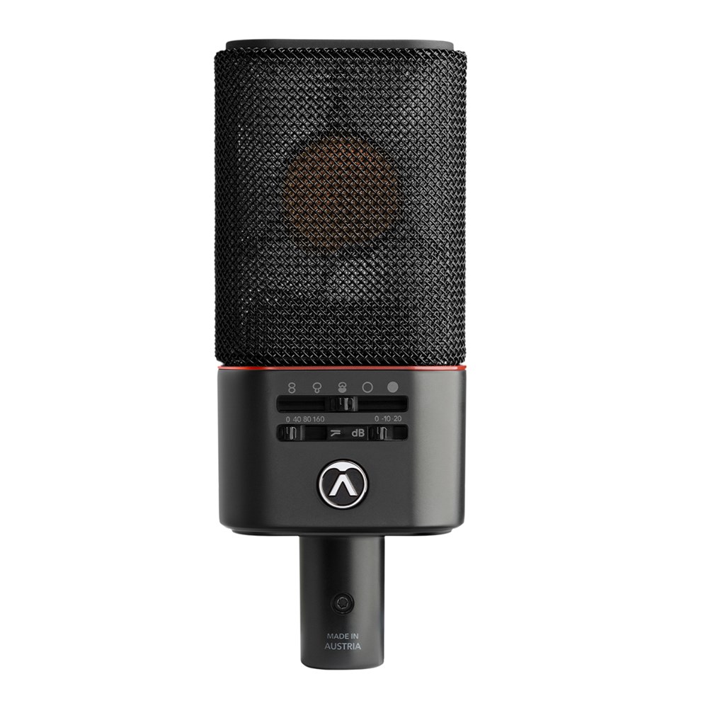 Microfone condensador Austrian Audio OC818 Studio Set Preto