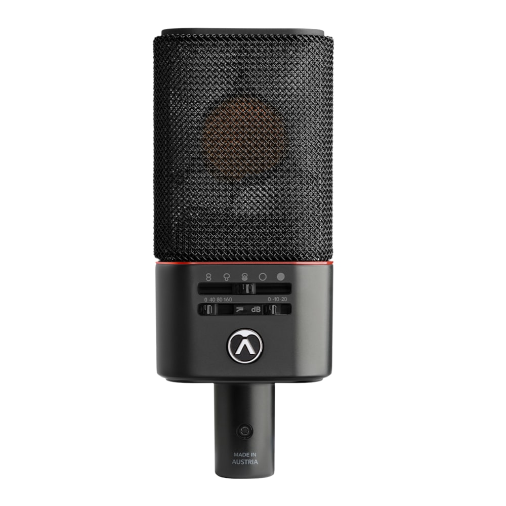 Microfone condensador Austrian Audio OC818 Studio Set Preto