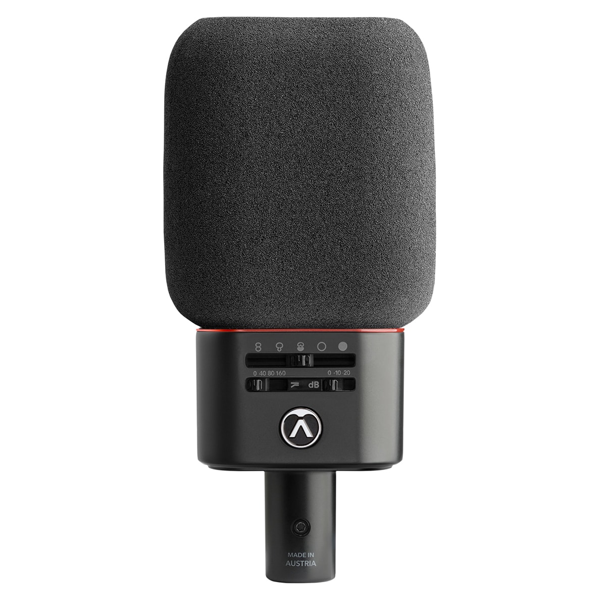 Microfone condensador Austrian Audio OC818 Studio Set Niquel