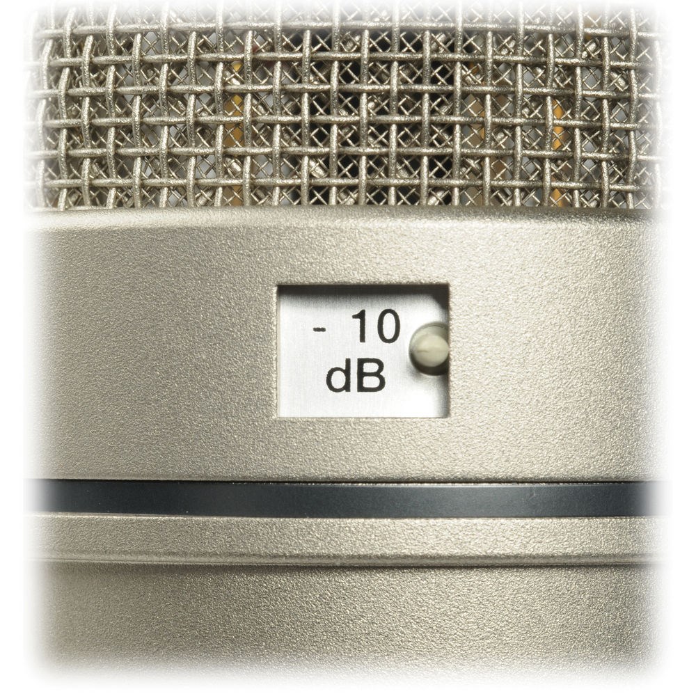 Microfone condensador diafragma grande 3 padrões polares Neumann U 87 AI - 1