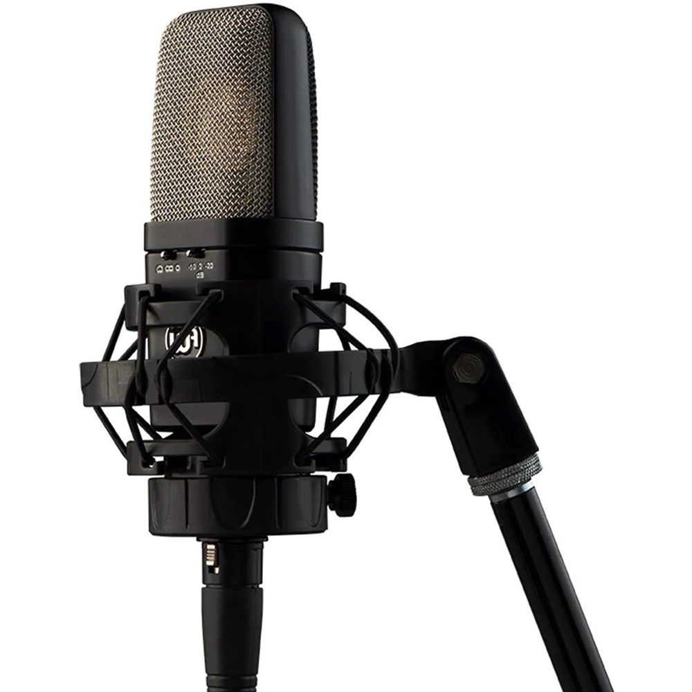 Microfone condensador diafragma grande 3 padrões polares Warm WA-14 - 1