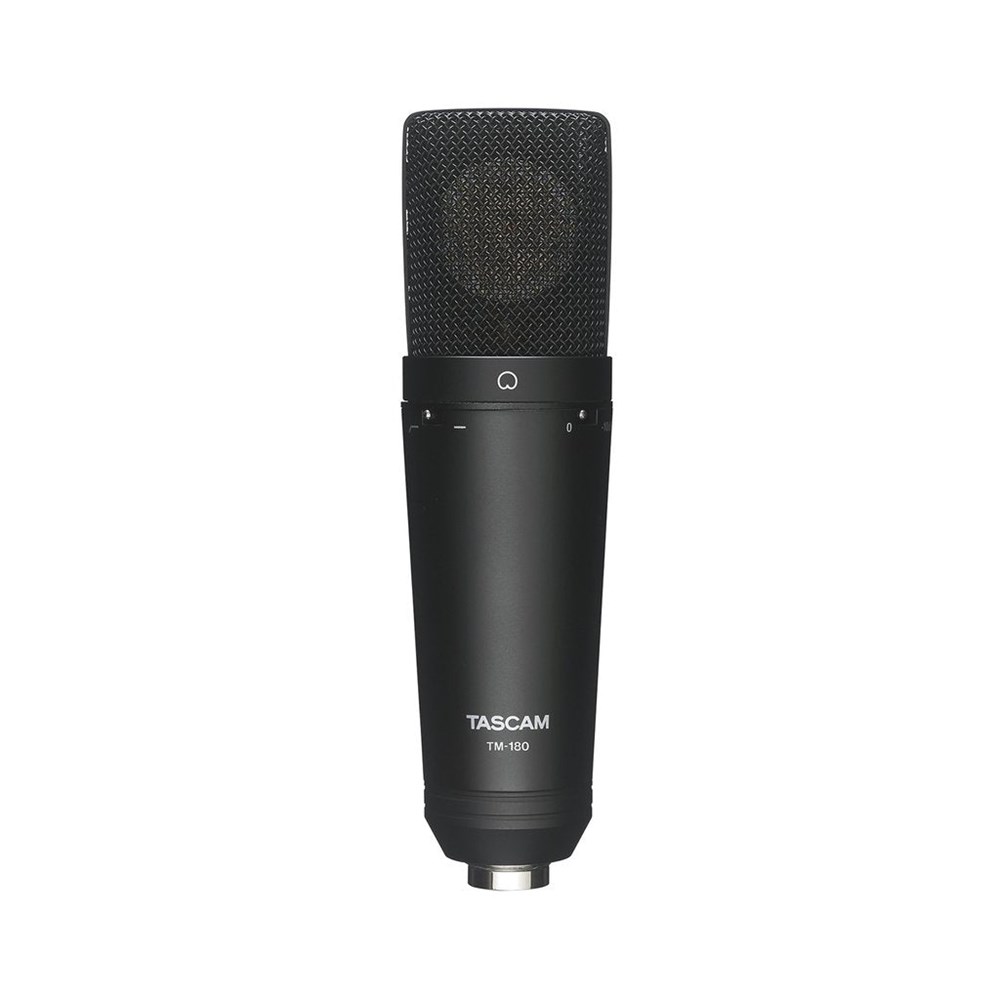 Microfone condensador diafragma grande cardioide TASCAM TM-180