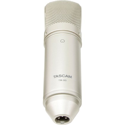 Microfone condensador diafragma grande cardioide TASCAM TM-80 - 3