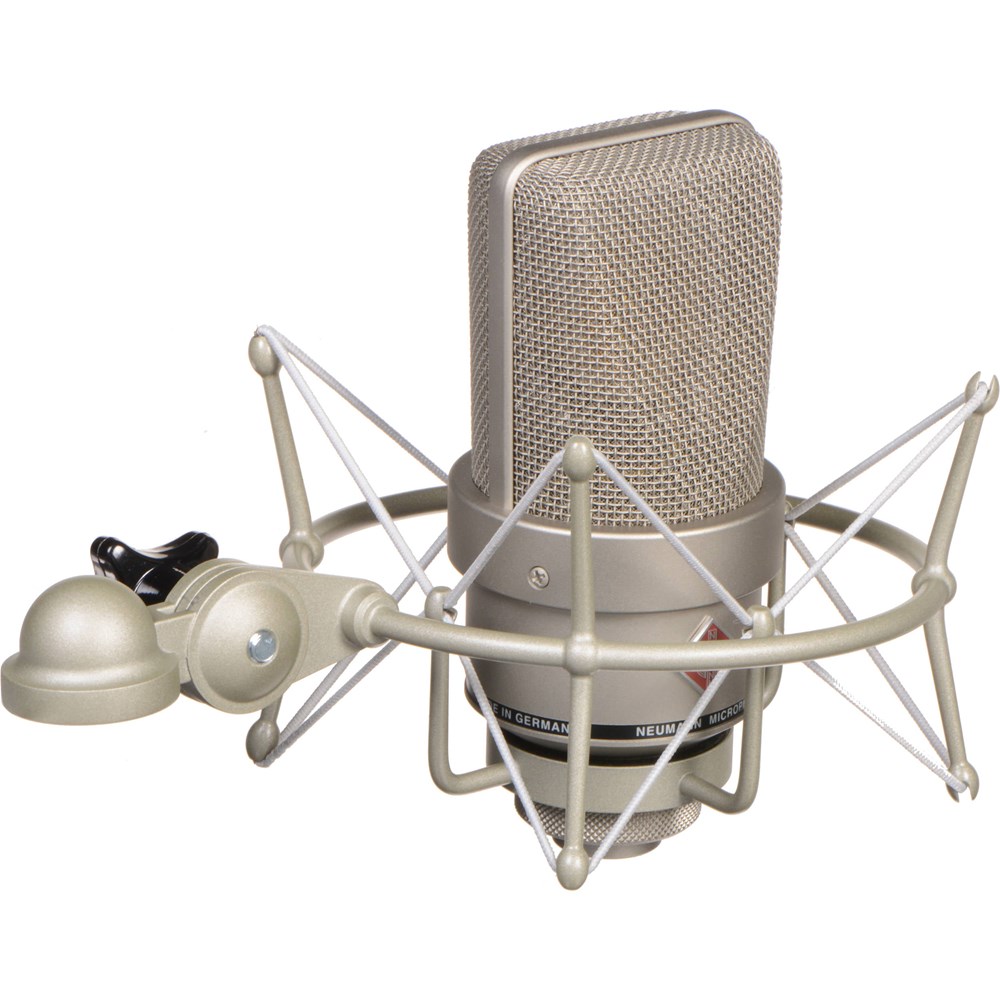 Microfone condensador diafragma grande com shockmount Neumann TLM 103 Mono set