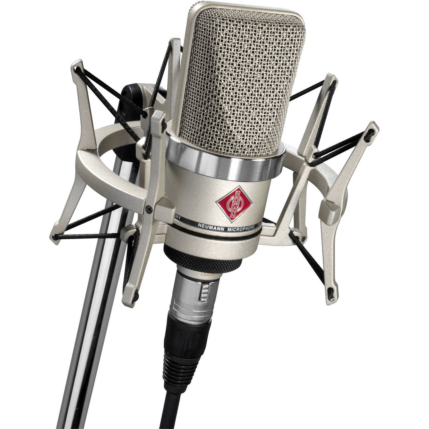 Microfone condensador Neumann TLM 102 diafragma grande Studio Set