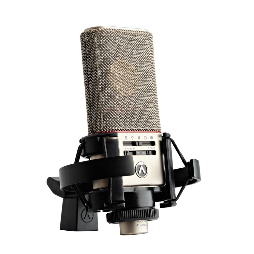 Microfone condensador OC818 Austrian Audio Studio Set Prateado - 1