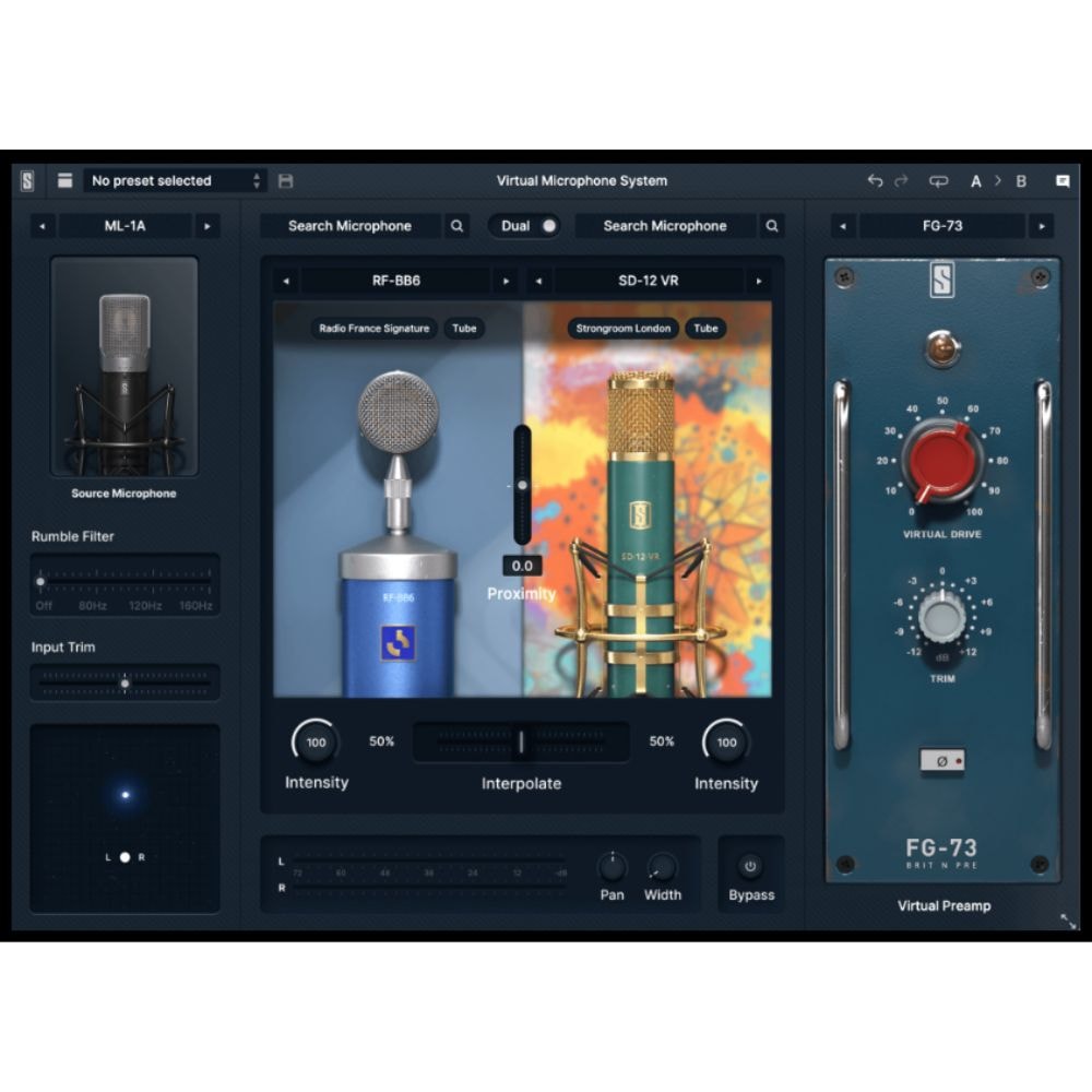 Microfone Condensador Slate Digital ML-1A com Software VMS