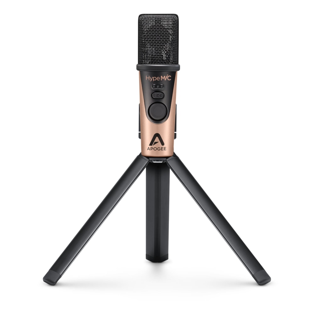 Microfone condensador USB HypeMiC Apogee Com compressor