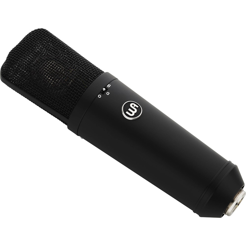 Microfone condensador Warm WA-87 R2 Black diafragma grande FET 3 padrões polares - 1