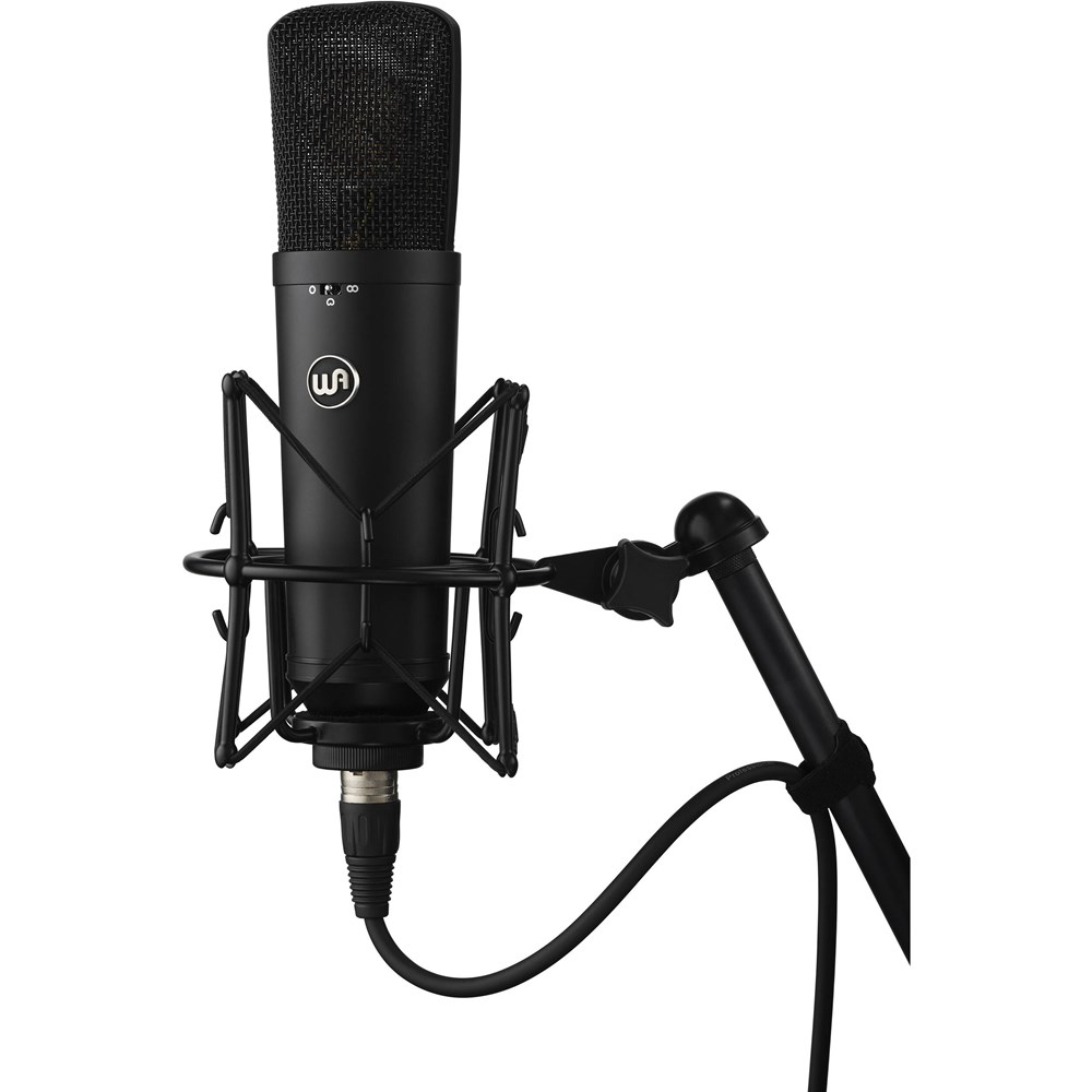 Microfone condensador Warm WA-87 R2 Black diafragma grande FET 3 padrões polares - 2
