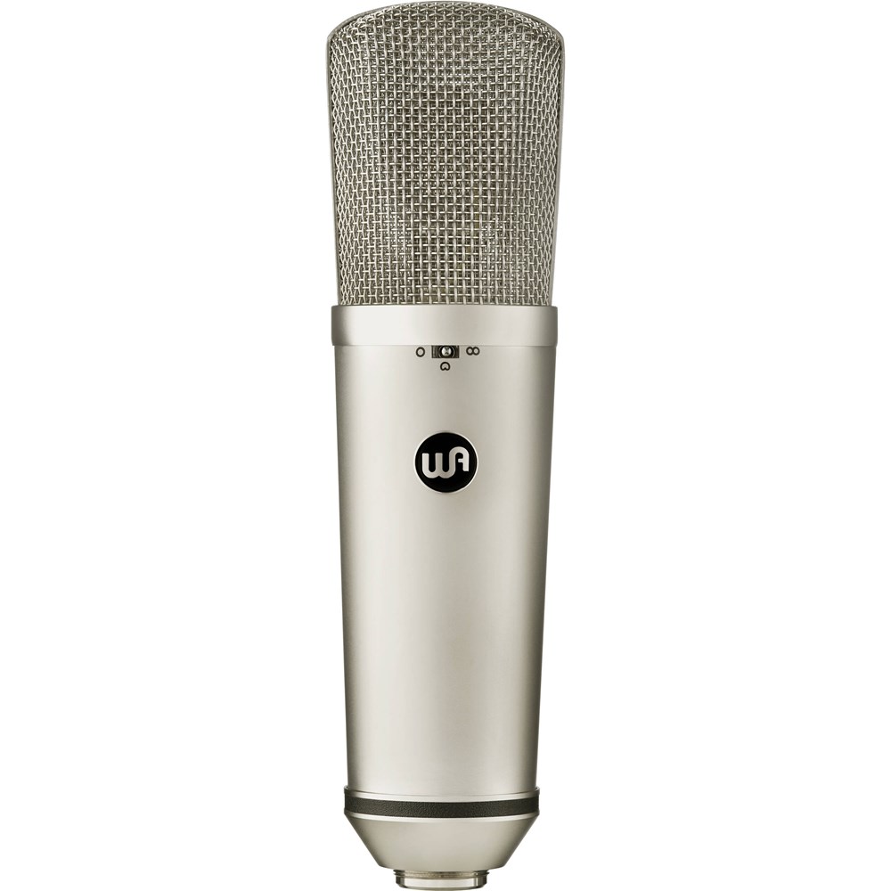 Microfone condensador Warm WA-87 R2 Níquel diafragma grande FET 3 padrões polares