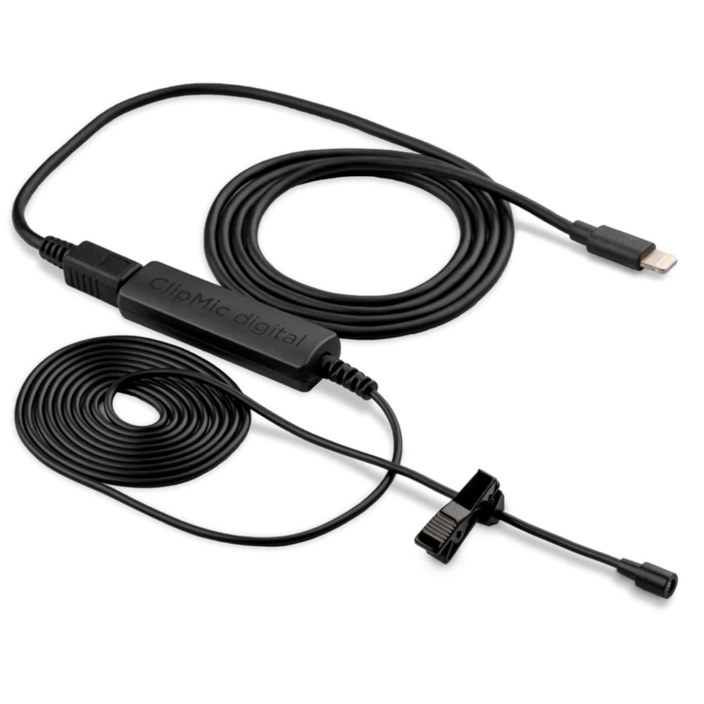 Microfone de lapela USB ClipMic digital 2 Apogee - 1