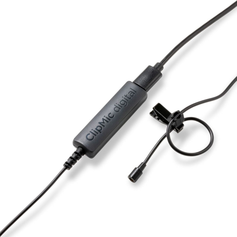Microfone de lapela USB ClipMic digital 2 Apogee - 2