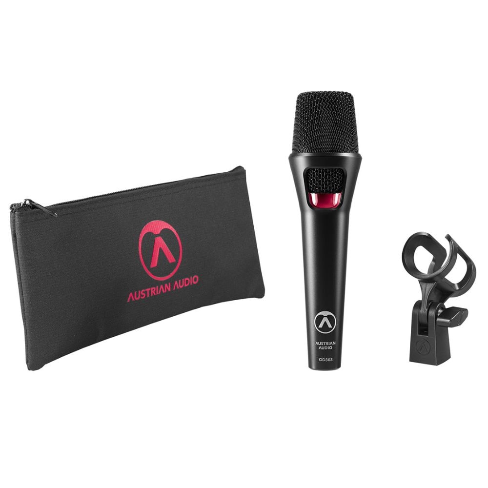 Microfone dinâmico OD303 Austrian Audio Supercardioide - 4