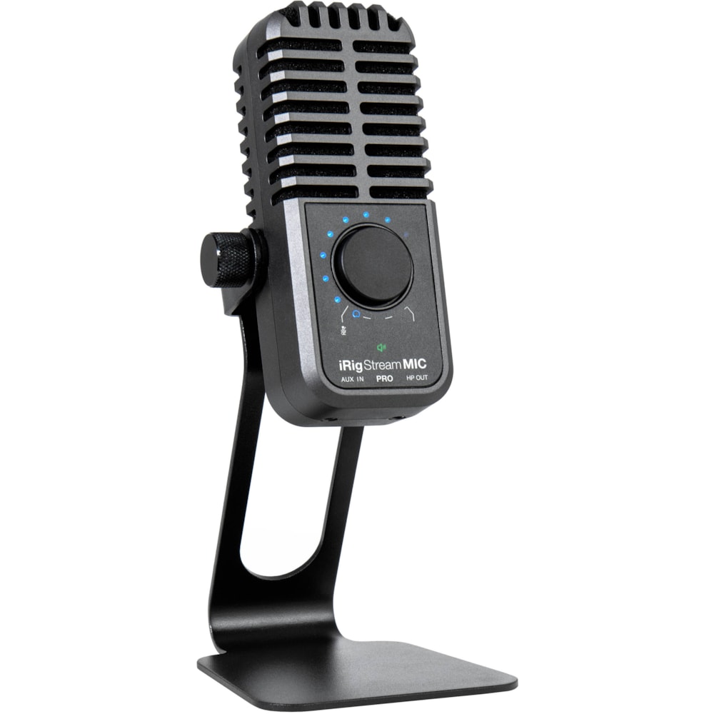 Microfone interface IK Multimedia iRig Stream Mic Pro