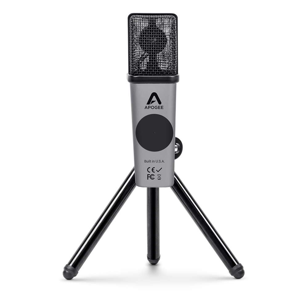 Microfone para gravação live condensador digital USB Apogee Micplus