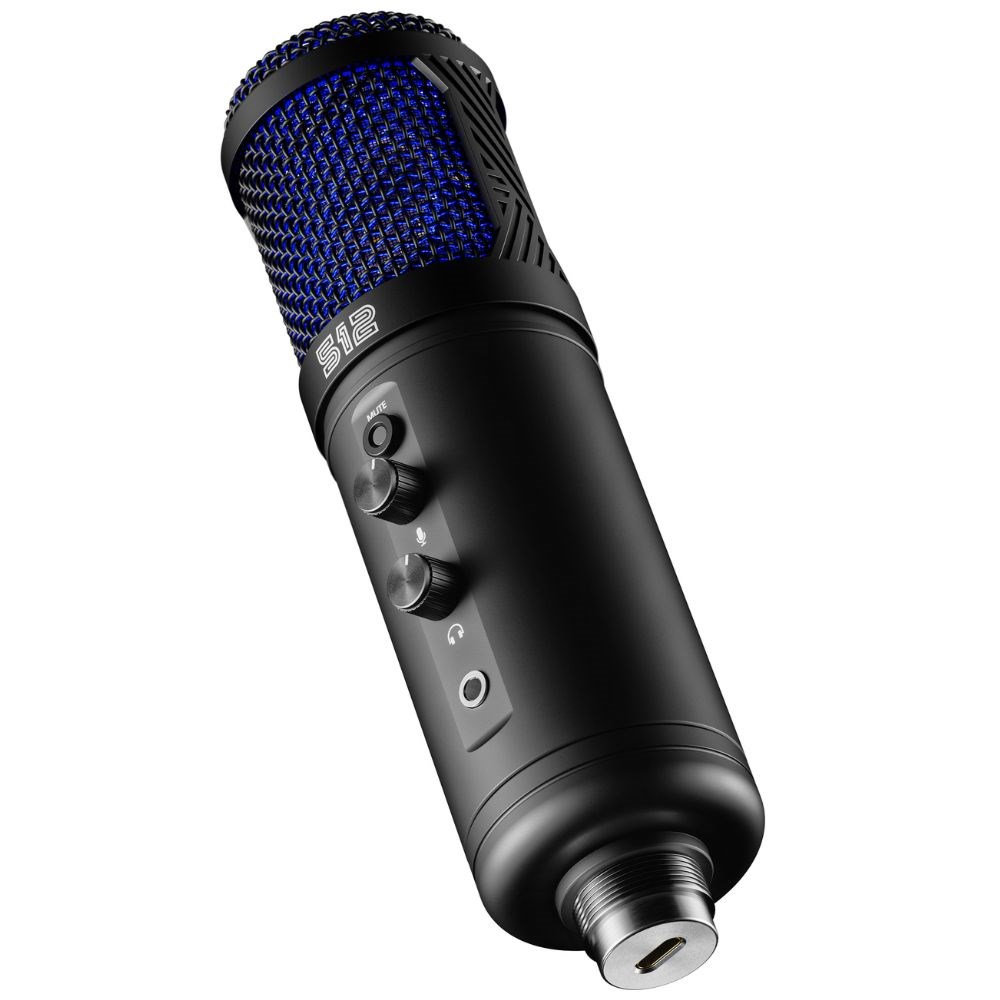 Microfone para live gravação condensador USB 512 Audio Tempest - 2