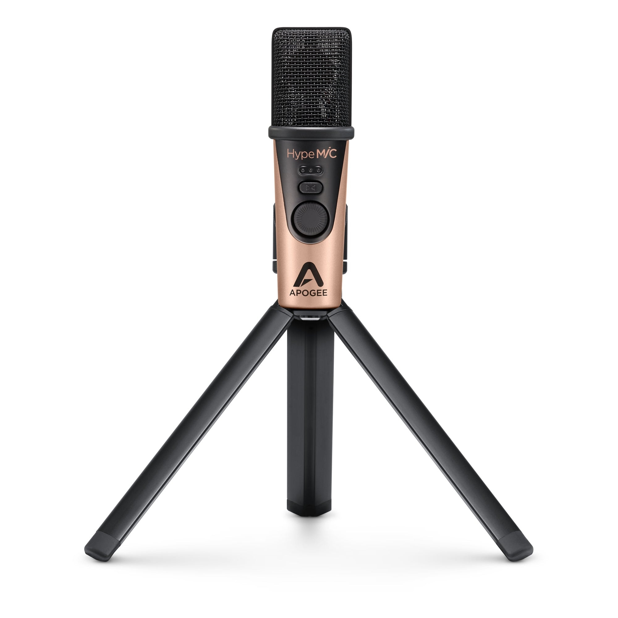 Microfone para live gravação digital USB com compressor Apogee Hypemic