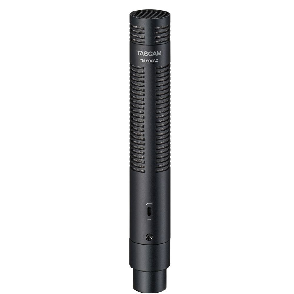 Microfone shotgun condensador TASCAM TM-200SG