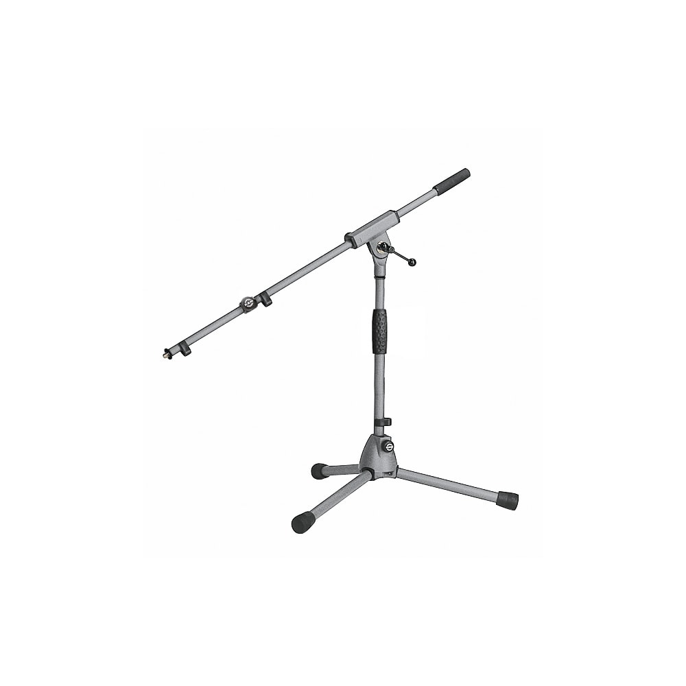 Mini Pedestal Girafa K&M Cinza para Microfone - 25900-570-87