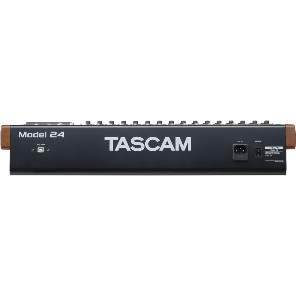 Model 24 TASCAM Mixer analógico com gravador e interface USB - 3