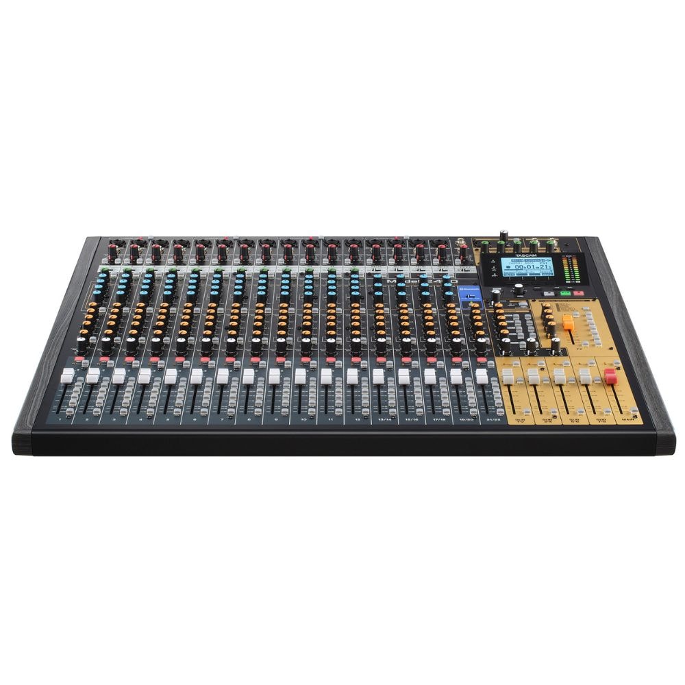 Model 2400 de 24 canais TASCAM Console de gravação analógico