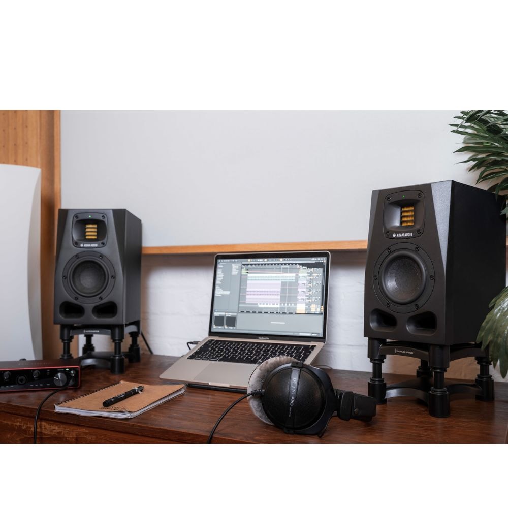 Monitor de áudio A4V ADAM Audio 4 polegadas