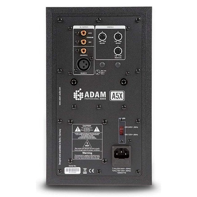Monitor de áudio A5X ADAM Audio 5 polegadas