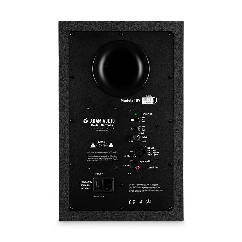ADAM AUDIO T8Vスタジオモニタースピーカー Monitor de áudio T8V ADAM Audio 8 polegadas
